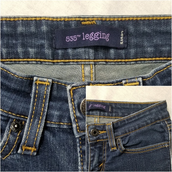 Levis 535 Leggings Size 3M - Picture 3 of 8